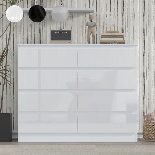 High gloss chest drawers - gloss, of