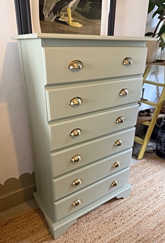 Refinished tall chest - refinished, of