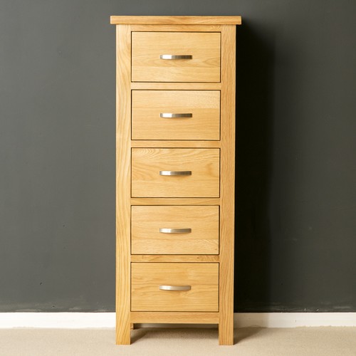 London oak tallboy chest - london,
