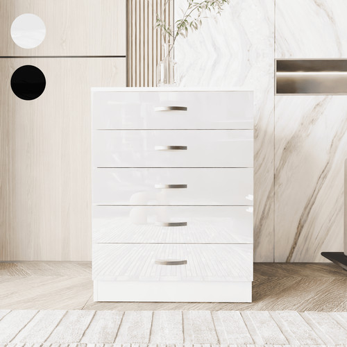 High gloss chest drawers - gloss,