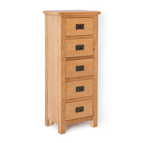 Surrey oak tallboy chest - chest, of