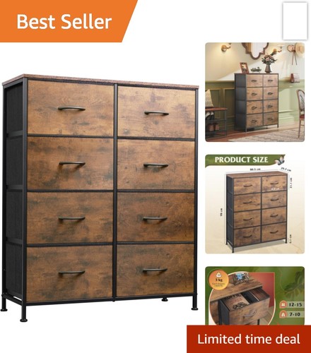 Tall chest drawers fabric - of,