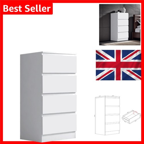 Matt white modern bedroom - modern,