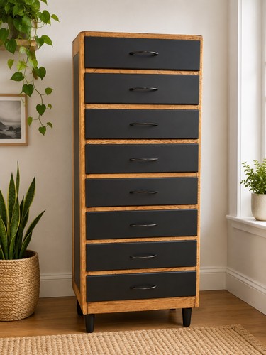 Tall boy chest drawers - chest, of