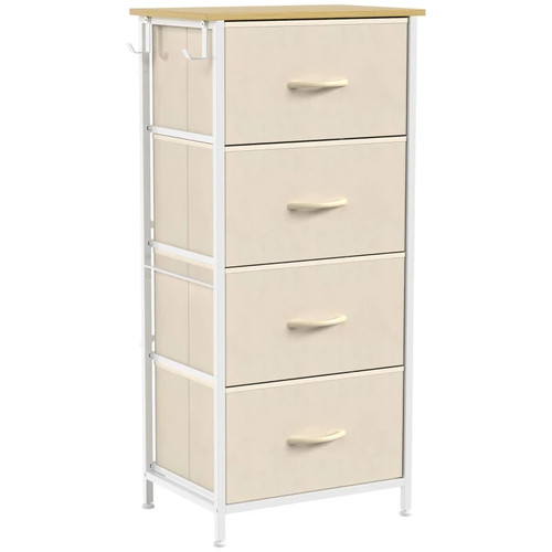 Chest drawers with fabric - chest, of